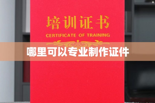 婺城哪里可以专业制作证件