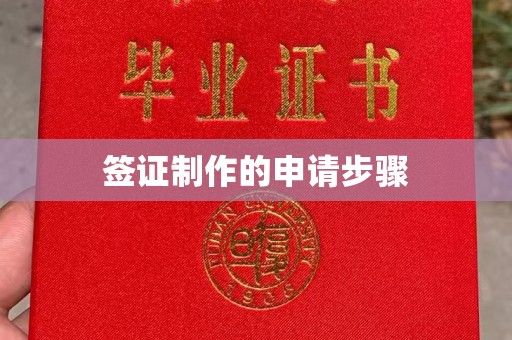 婺城签证制作的申请步骤