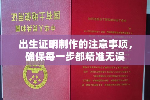 婺城出生证明制作的注意事项，确保每一步都精准无误