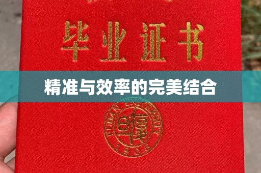 婺城精准与效率的完美结合